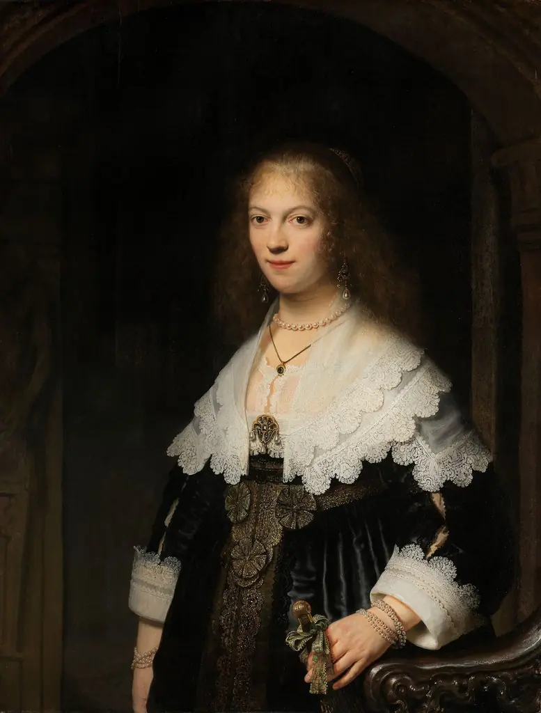 Portrait of Maria Trip, by Rembrandt