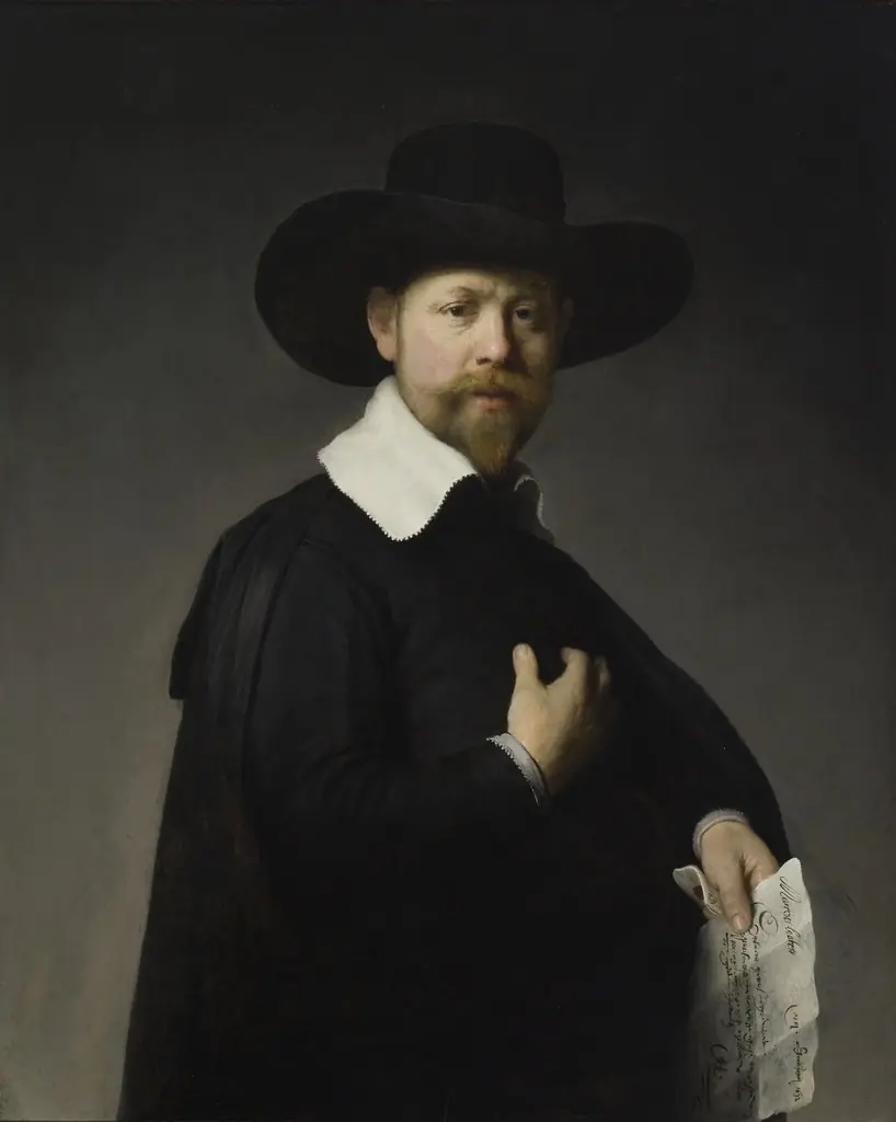 Portrait of Marten Looten, by Rembrandt