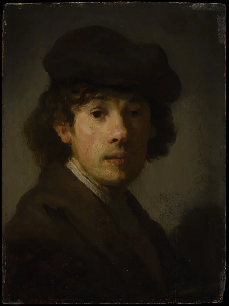 Rembrandt (1606–1669) as a Young Man, by Rembrandt