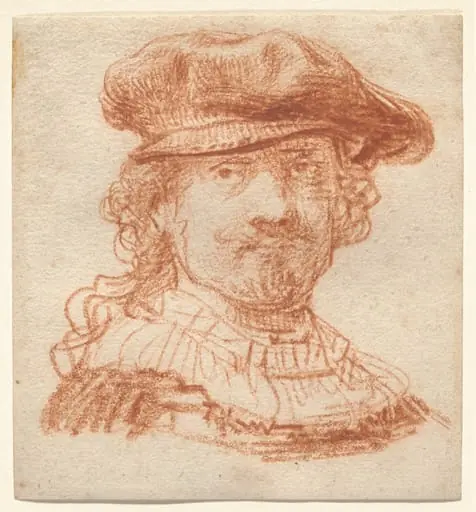 Self-Portrait, by Rembrandt