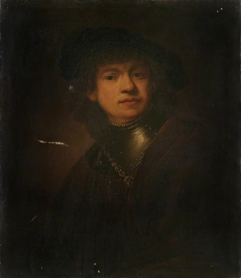 Self-portrait, by Rembrandt