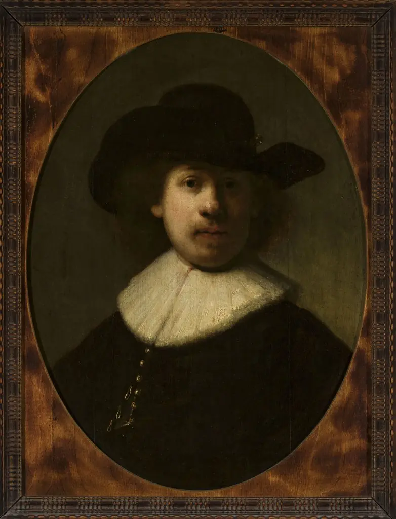 Self-portrait, by Rembrandt