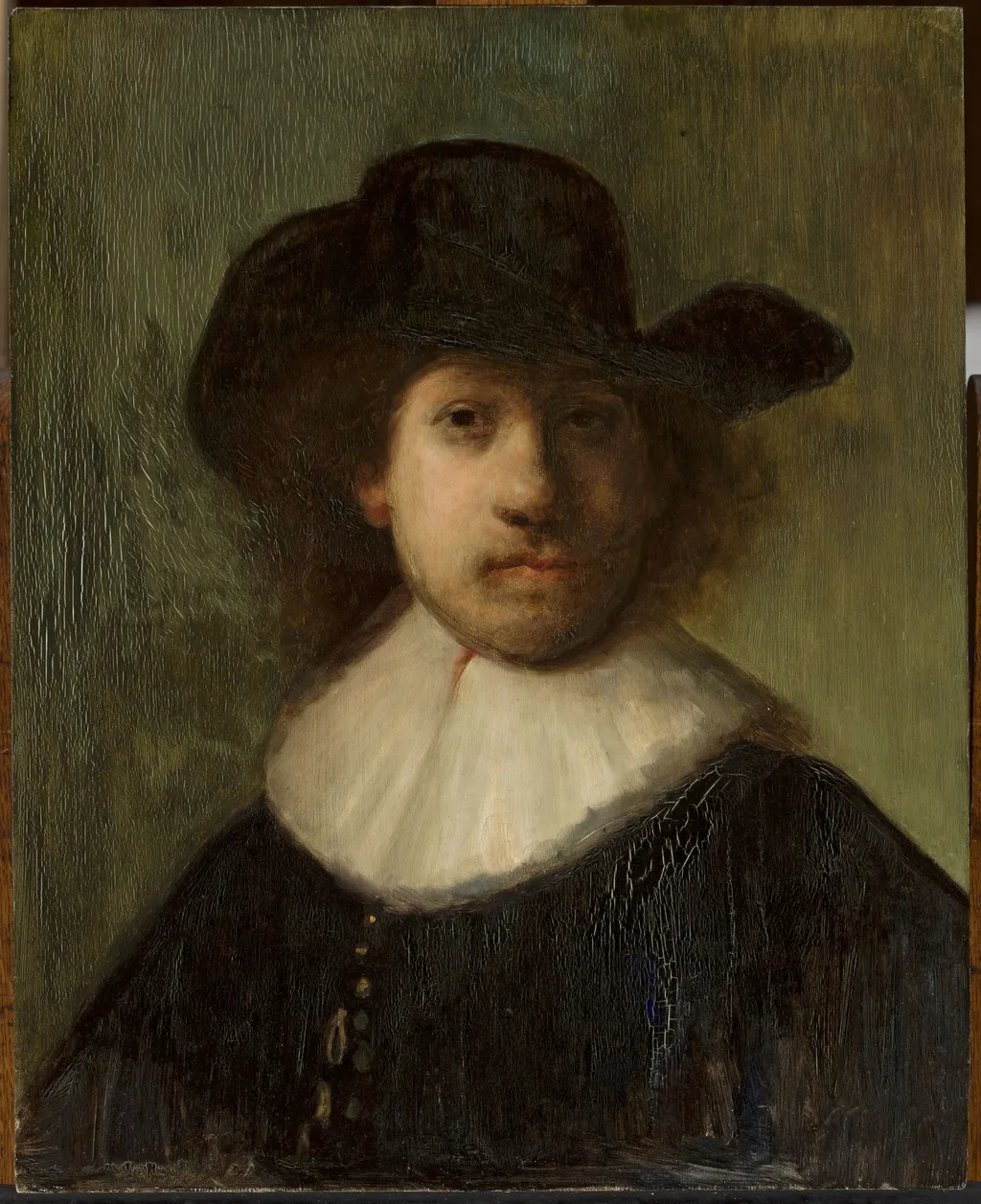 Self-portrait of Rembrandt, by Rembrandt, oil, 1647