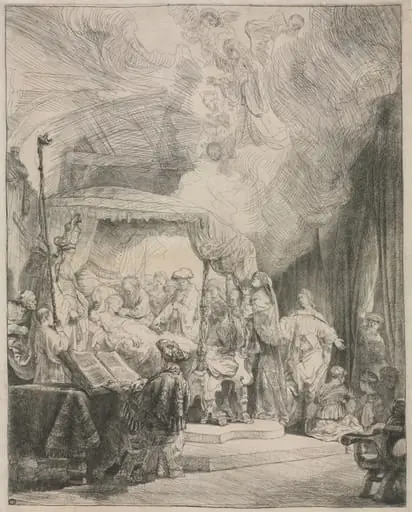 The Death of the Virgin, by Rembrandt