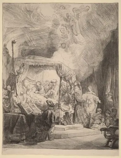 The Death of the Virgin, by Rembrandt