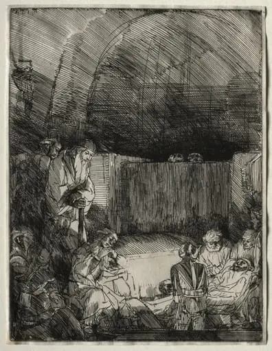 The Entombment, by Rembrandt
