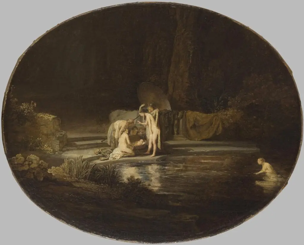 The Finding of Moses, by Rembrandt