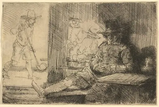 The Golf Player, by Rembrandt