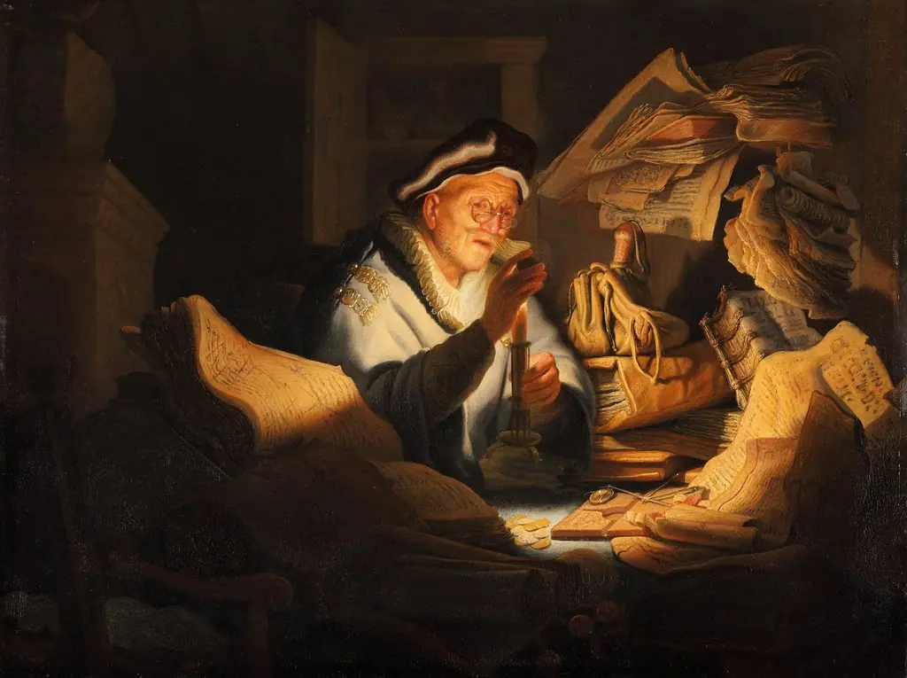 The Parable of the Rich Fool, by Rembrandt