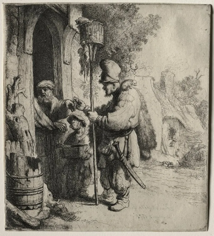 The Rat Catcher, by Rembrandt, 1632