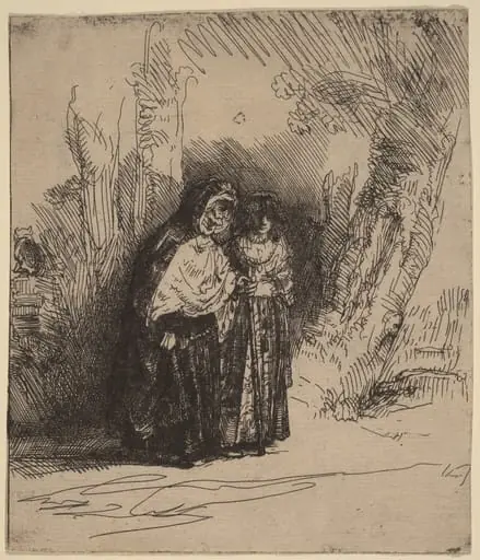 The Spanish Gypsy "Preciosa", by Rembrandt