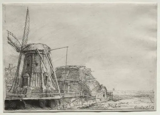 The Windmill, by Rembrandt