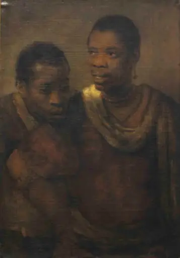 Doi africani (doi mauri), by Rembrandt Harmensz Van Rijn
