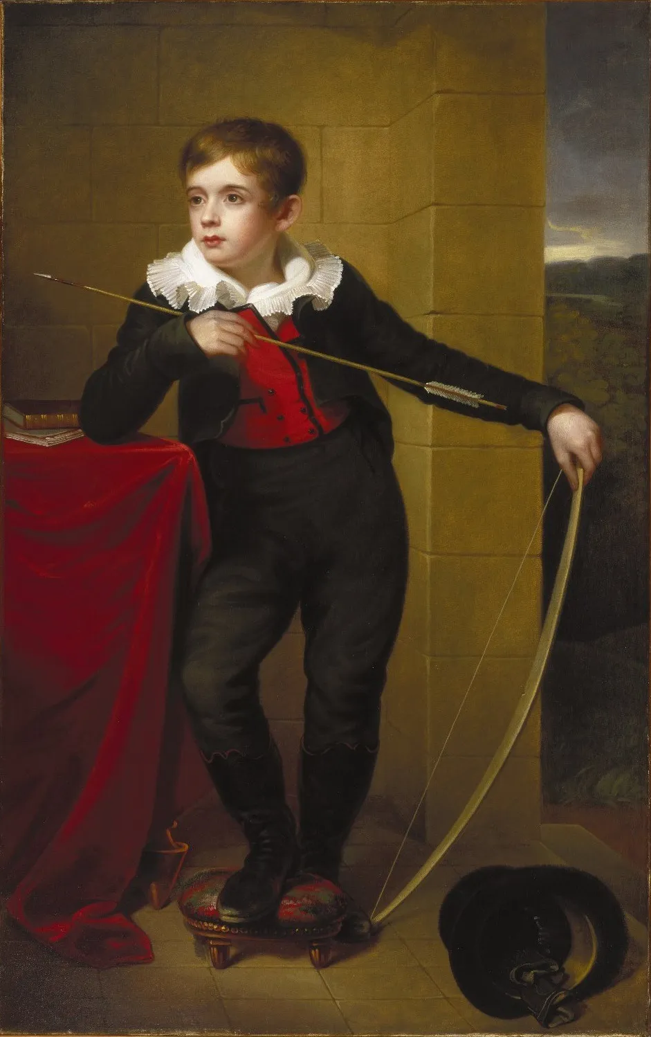 George Taylor II, by Rembrandt Peale, oil, 1828