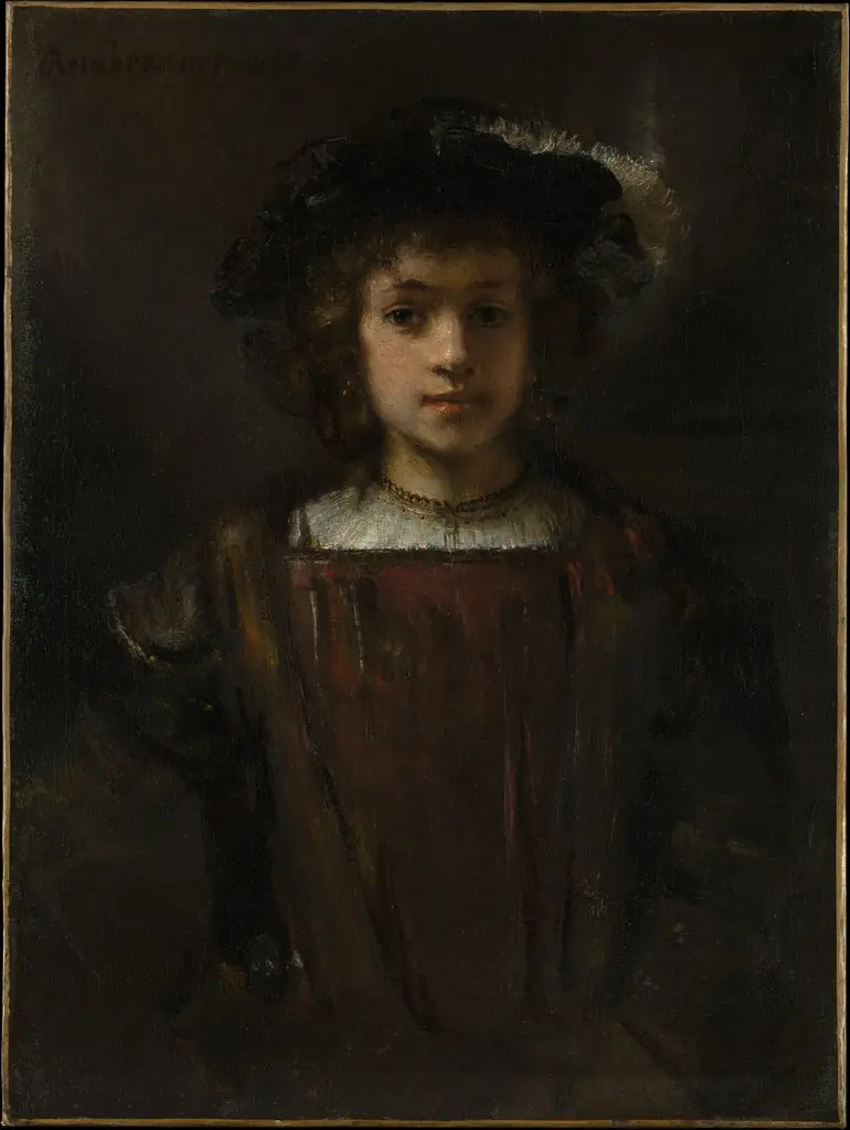 Rembrandt's Son Titus, 1690