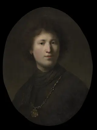 A Young Man with a Chain, by Rembrandt van Rijn, 1625