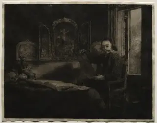 Abraham Francen, Apothecary, by Rembrandt van Rijn