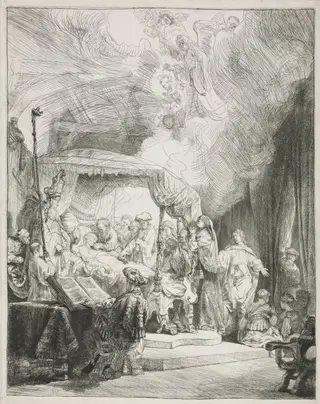 Death of the Virgin, by Rembrandt van Rijn