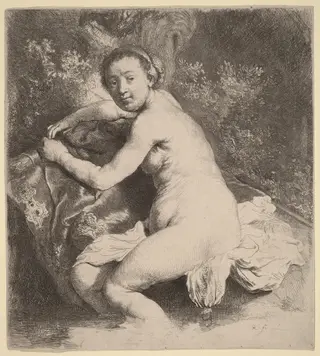 Diana at the Bath, by Rembrandt van Rijn