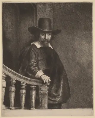 Ephraim Bonus, by Rembrandt van Rijn