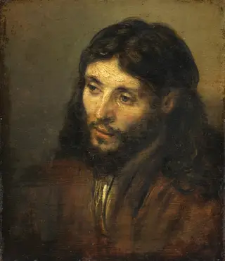 Head of Christ, by Rembrandt van Rijn