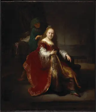 Heroine from the Old Testament, by Rembrandt van Rijn