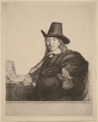 Jan Asselijn, by Rembrandt van Rijn