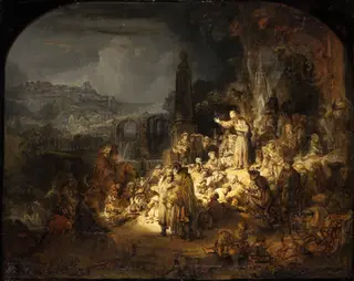 John the Baptist Preaching