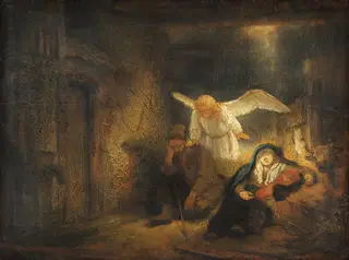 Joseph's dream, by Rembrandt van Rijn