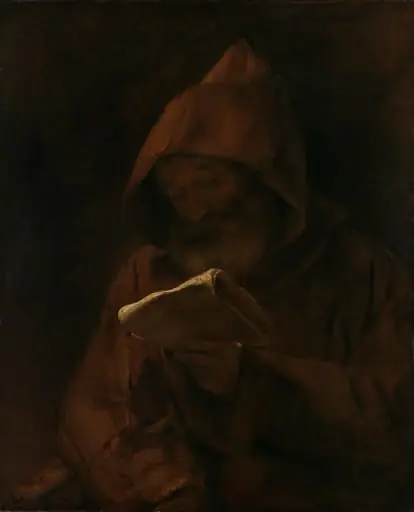 Lukeva munkki, by Rembrandt van Rijn