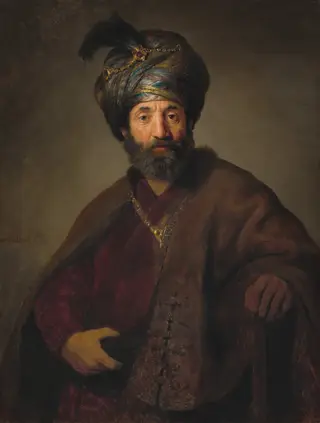 Man in Oriental Costume, by Rembrandt van Rijn