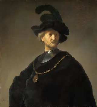 Old Man with a Gold Chain, by Rembrandt van Rijn