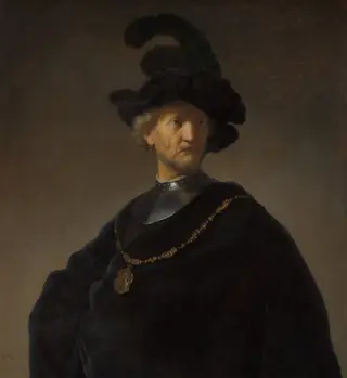 Old Man with a Gold Chain, by Rembrandt van Rijn