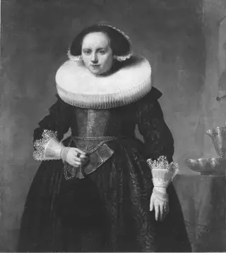 Portrait of a woman, by Rembrandt van Rijn