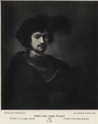 Portrait of a Young Warrior, by Rembrandt van Rijn