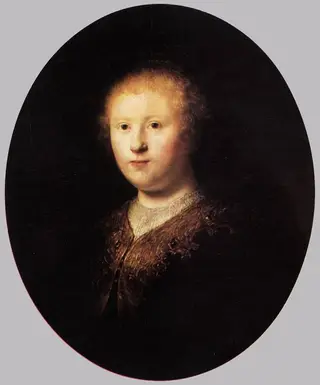 Portrait of a Young Woman, by Rembrandt van Rijn
