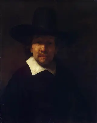 Portrait of Jeremias de Decker, by Rembrandt van Rijn