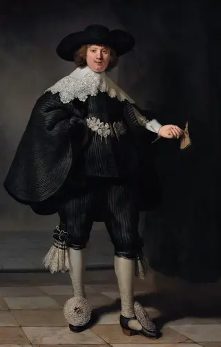 Portrait of Maerten Soolmans, by Rembrandt van Rijn