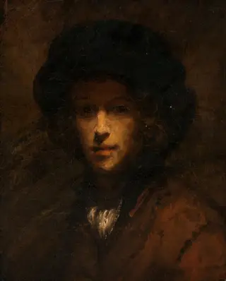 Portrait of Titus (overpaint removed between 1908-1935), by Rembrandt van Rijn