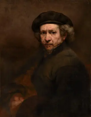 Self-Portrait, by Rembrandt van Rijn