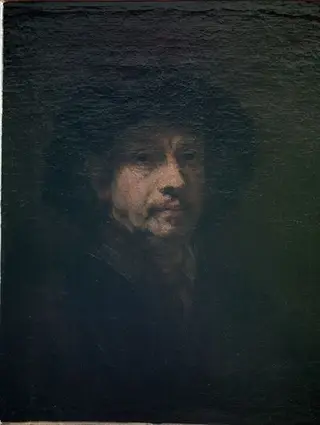 Self-portrait, by Rembrandt van Rijn