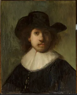 Self-portrait of Rembrandt, by Rembrandt van Rijn