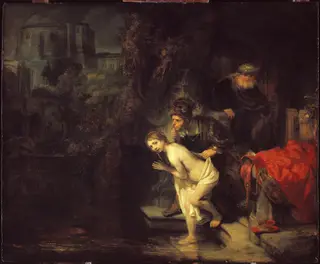 Susanna and the Elders, by Rembrandt van Rijn, 1647