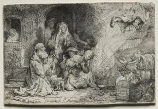 The Angel Departing from the Family of Tobit