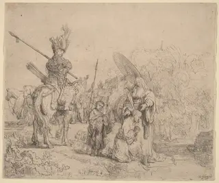 The Baptism of the Eunuch, by Rembrandt van Rijn