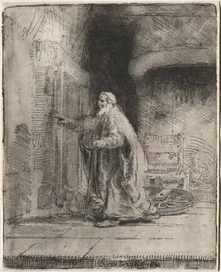 The Blindness of Tobit: The Large Plate