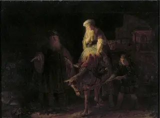The Departure of the Shunammite Woman