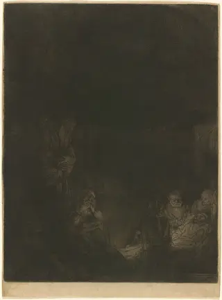 The Entombment, by Rembrandt van Rijn