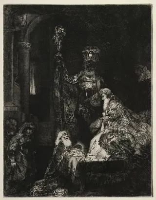 The Presentation in the Temple, by Rembrandt van Rijn