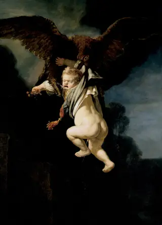 The Rape of Ganymede, by Rembrandt van Rijn